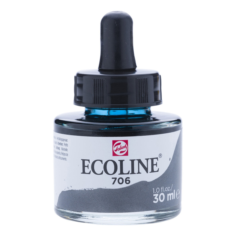 Deep Grey 30 ml Talens Ecoline