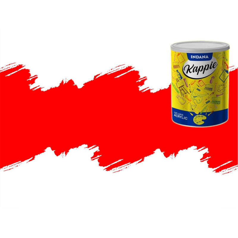 Cat Akrilik Kappie 1 Kg warna Merah