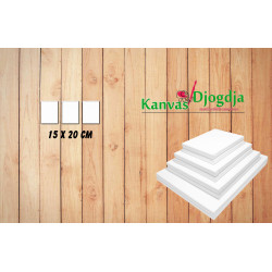 Kanvas span grade standar ukuran 15x20 cm