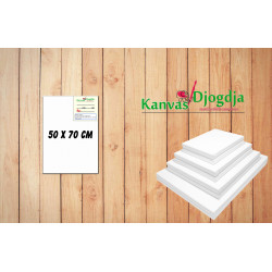 Kanvas span grade standar ukuran 50x70 cm