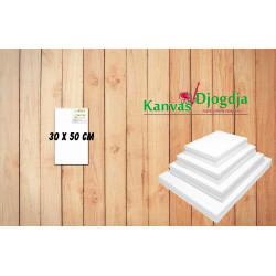 Kanvas span grade premium ukuran 30x50 cm