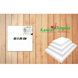 Kanvas span grade premium ukuran 80x80 cm