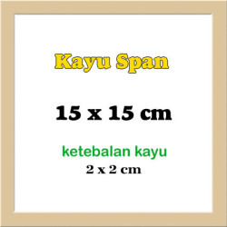 Span Kayu Ukuran 15x15 cm