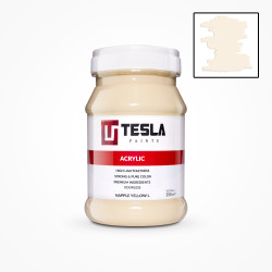 Tesla Acrylic 250 ml warna Naples Yellow Light