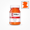 Tesla Acrylic 250 ml warna Azo Orange